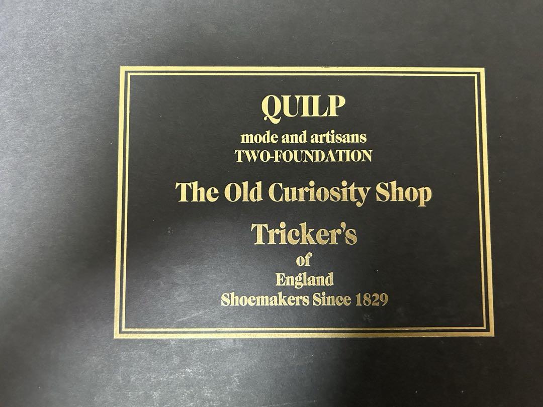 靴 Tricker's Hans Gaucho Suede Derby 8