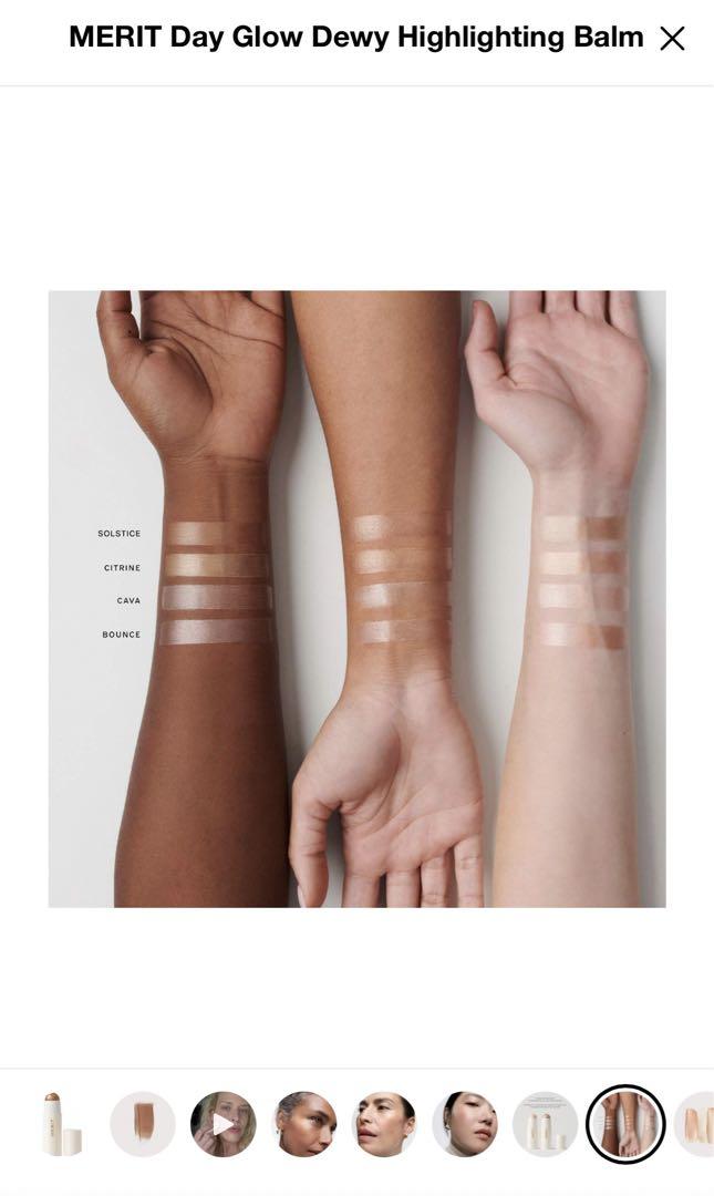 フェイスカラー MERIT Day Glow Dewy Highlighting Balm