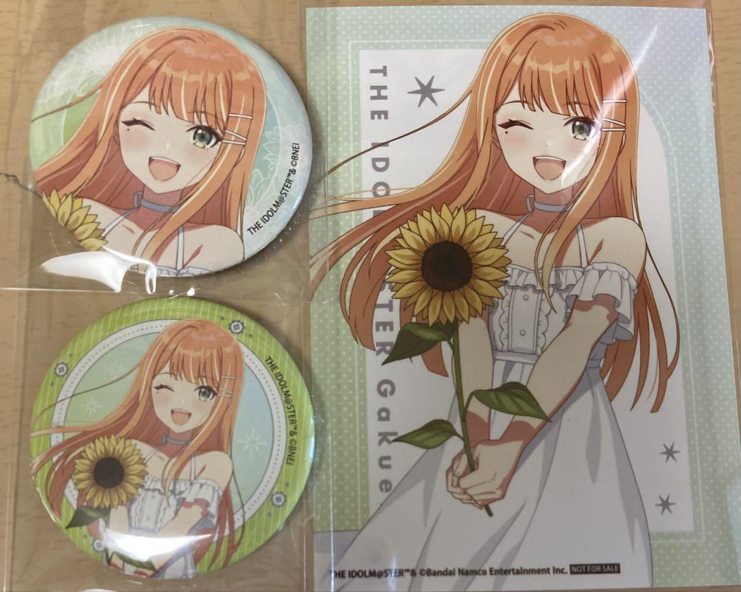 紫雲清夏 缶バッジ マルイ 学マス 特典 学園アイドルマスター