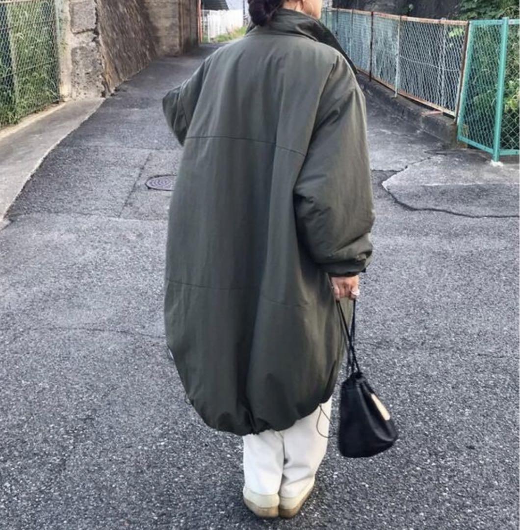 nugu klee モンスターコート　カーキ