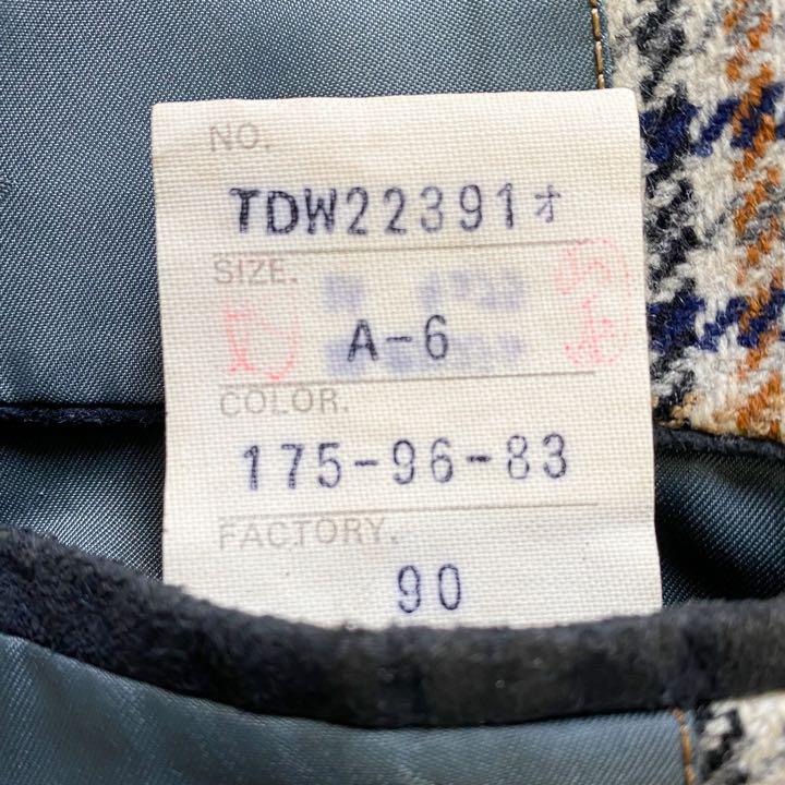 得価2022 美品 DAKS ダックス テーラードジャケット 千鳥格子 L 9cGN8-m33842674940 限定品お得