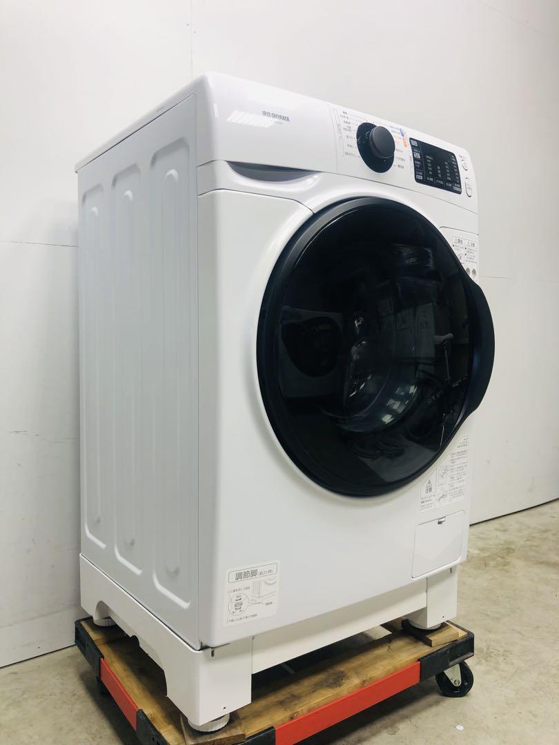 2019年製 IRIS OHYAMAドラム式洗濯機 HD81AR-W