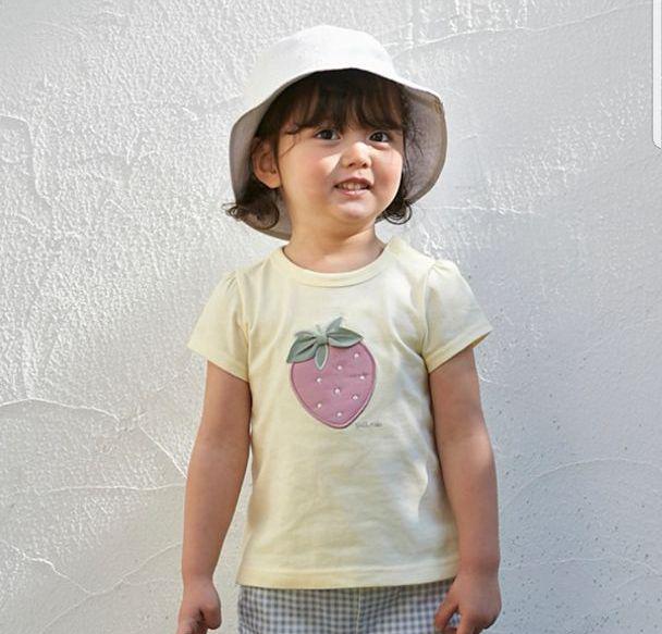 新品】プティマイン いちご モチーフ Tシャツ 120cm 半袖 トップス 苺 - メルカリ 新品】プティマイン いちご モチーフ Tシャツ 120cm 半袖 トップス 苺 - メルカリ