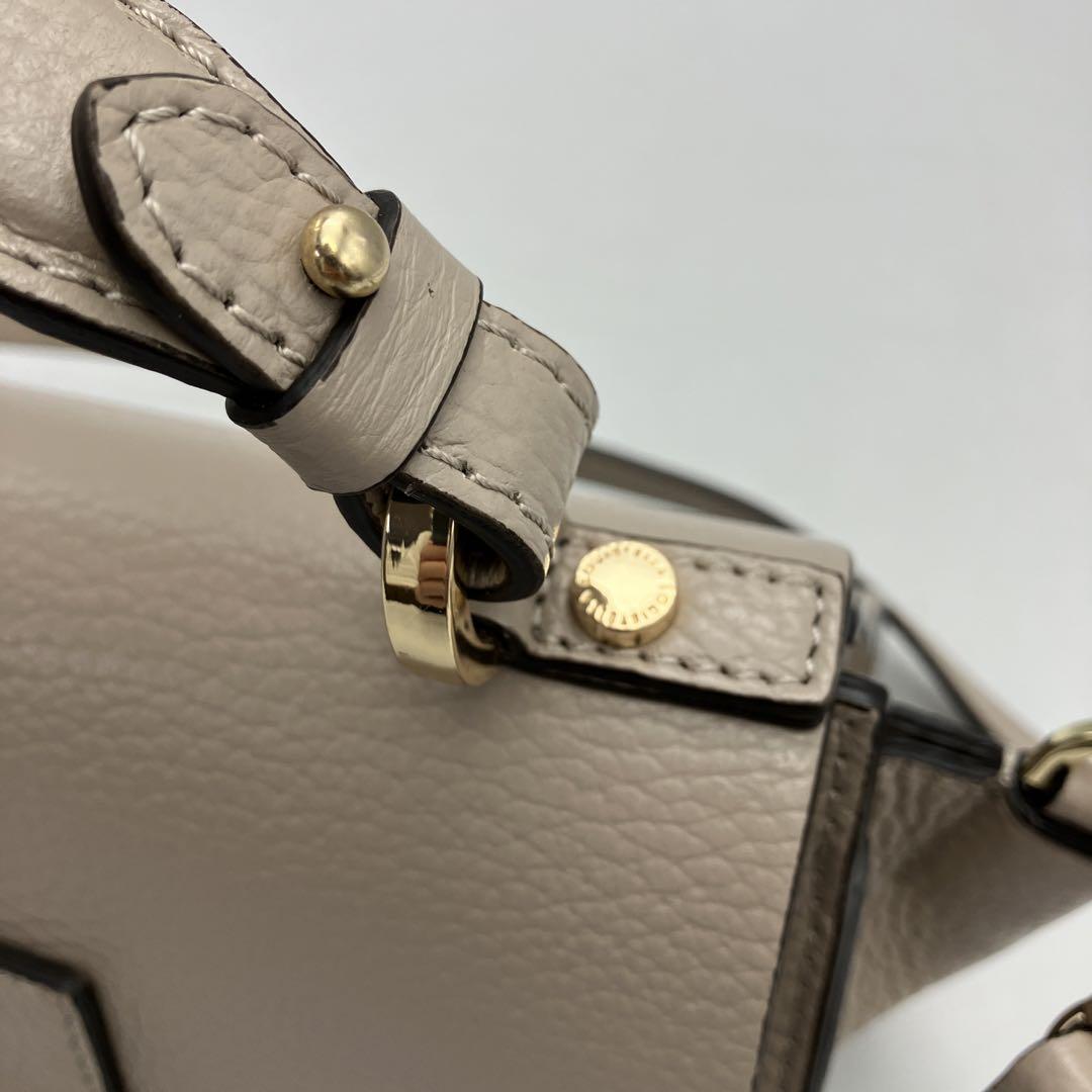 LORISTELLA ロリステッラ ショルダーバッグ　ベージュ　イタリア製　美品