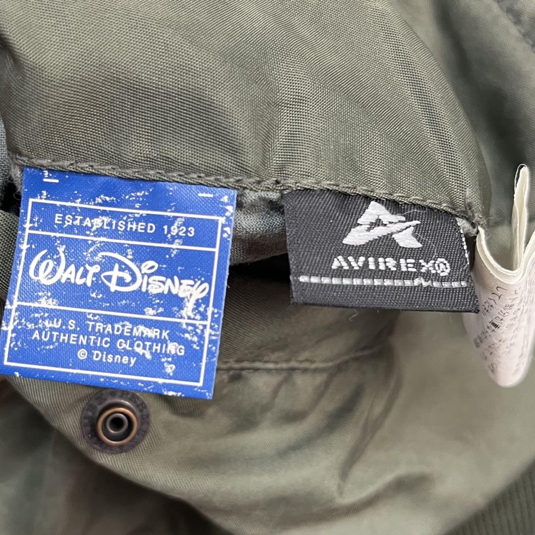 151 Disney×AVIREX ミッキー刺繍MA-1 フライトジャケットXL