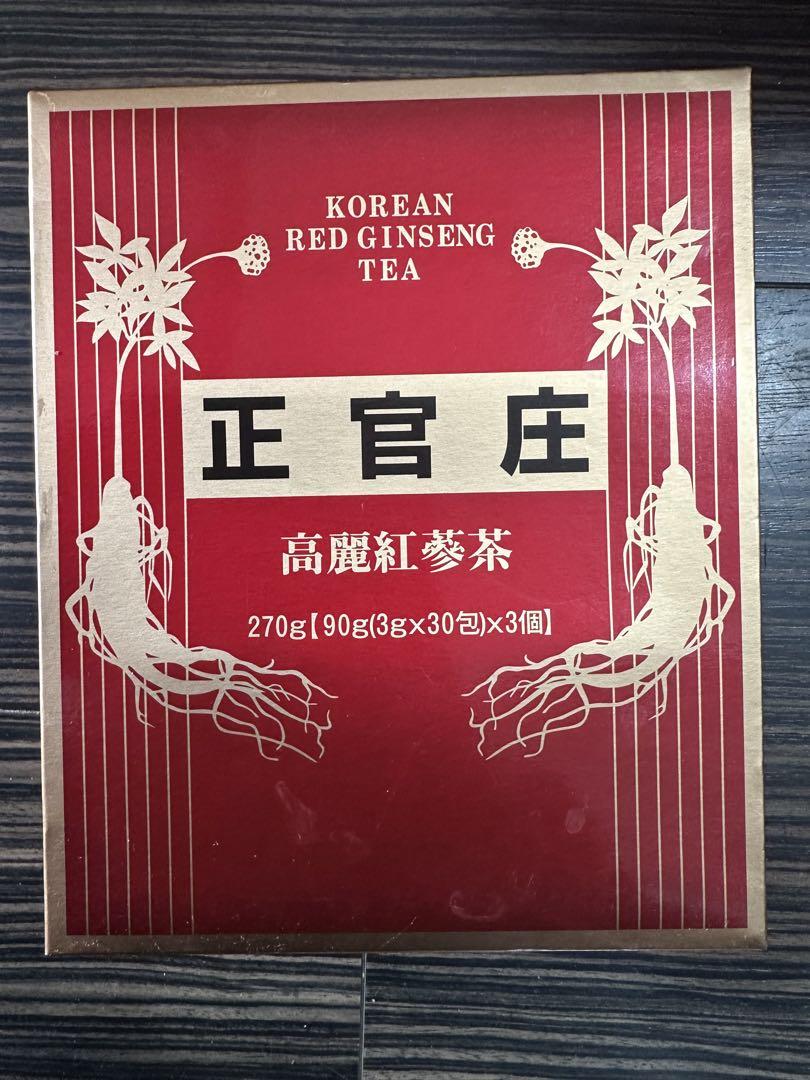 正官庄高麗紅参茶 大木製薬 270g(90g(3gx30包)x3個)