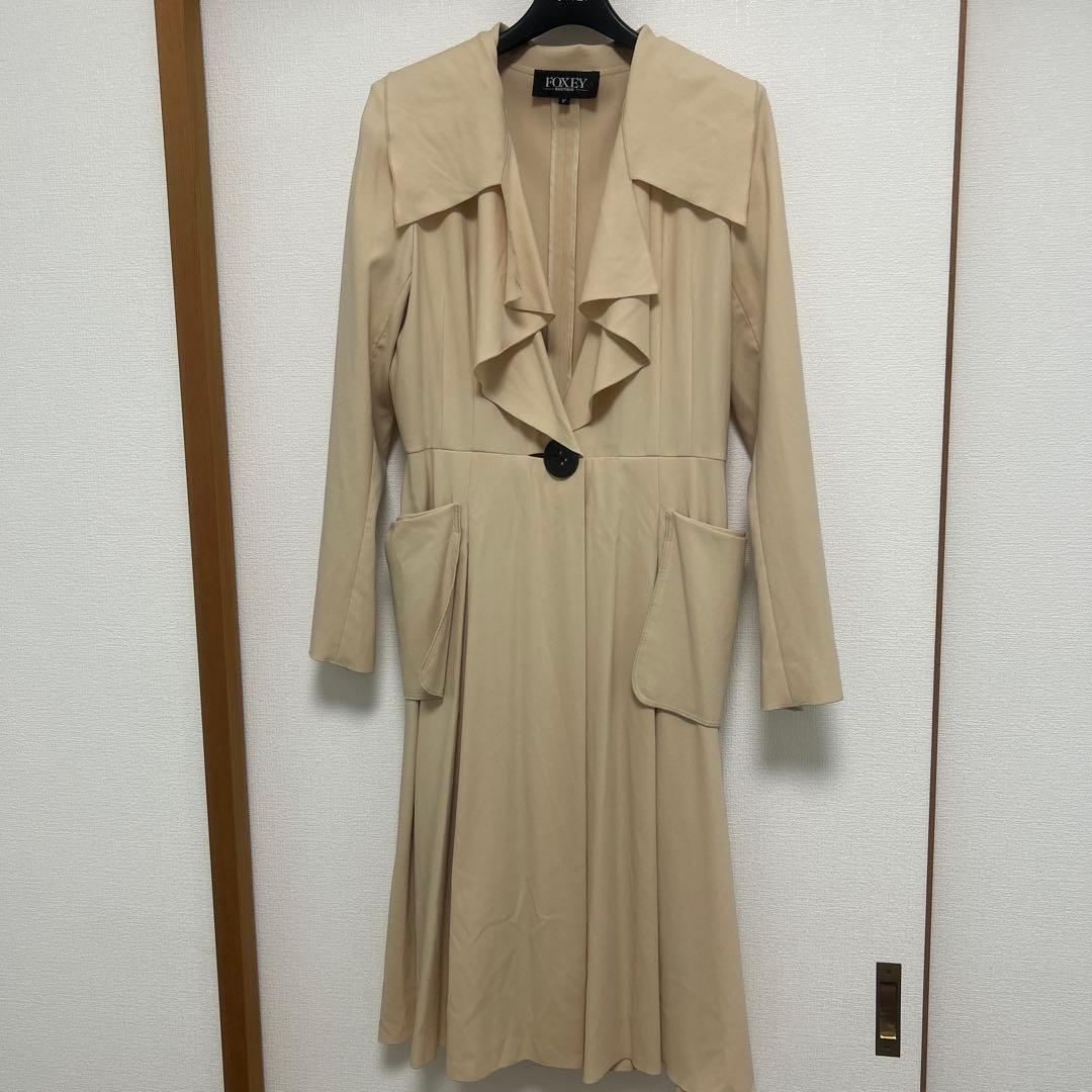 オールドカリモク 木製コートハンガー ボール型フック付き ブラウン