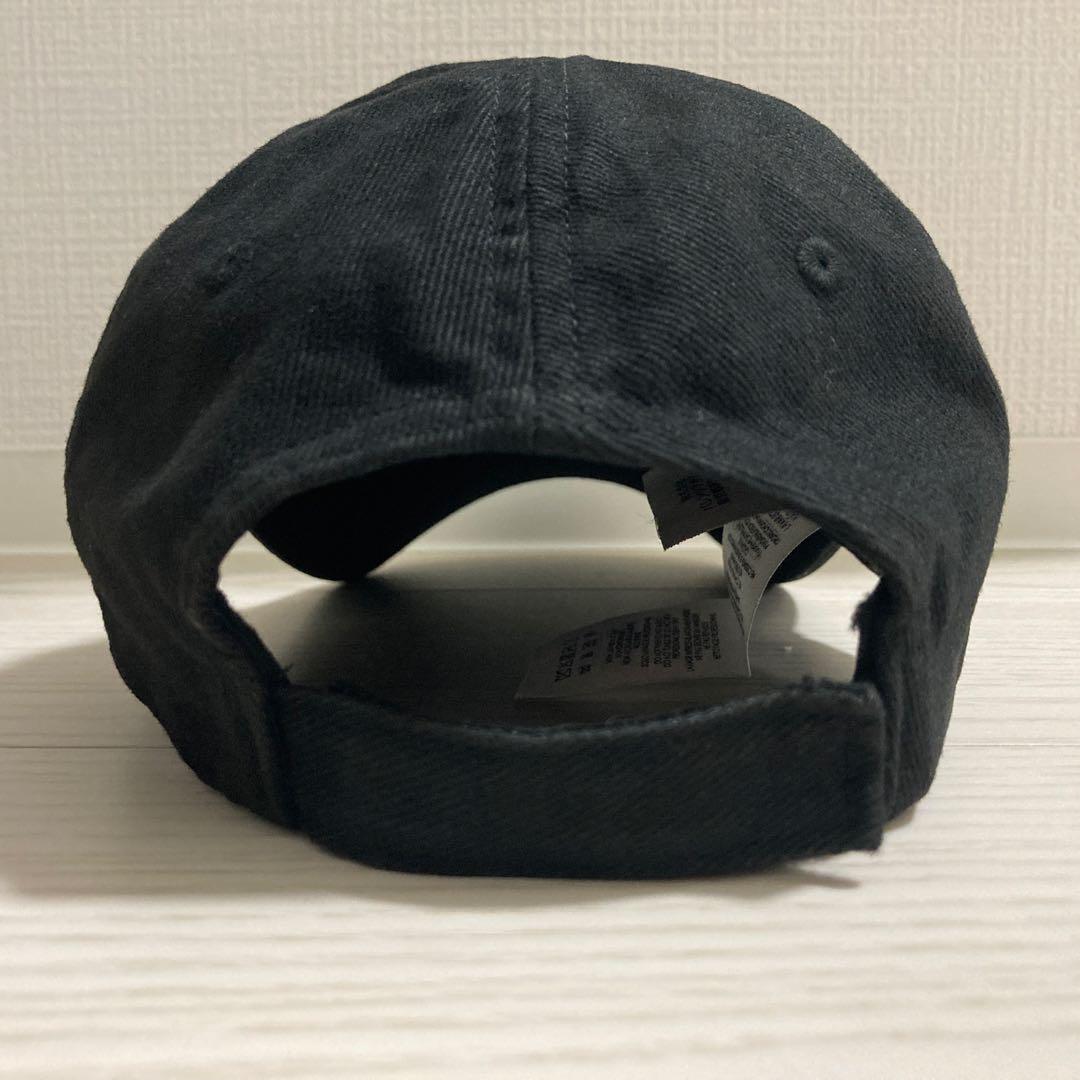 $*y様 BALENCIAGA　バイザーロゴ　キャップ　L59　マジックテープ ✨極美品✨BALENCIAGA キャップ L59 BBロゴ マジックテープ 黒