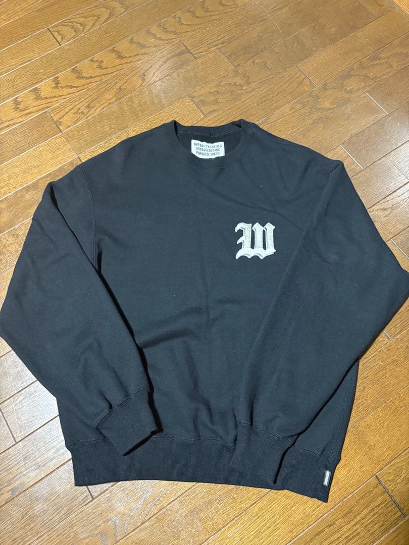 WACKOMARIA MIDDLE WEIGHT CREW NECK SWEAT WACKOMARIA MIDDLE WEIGHT CREW NECK SWEAT