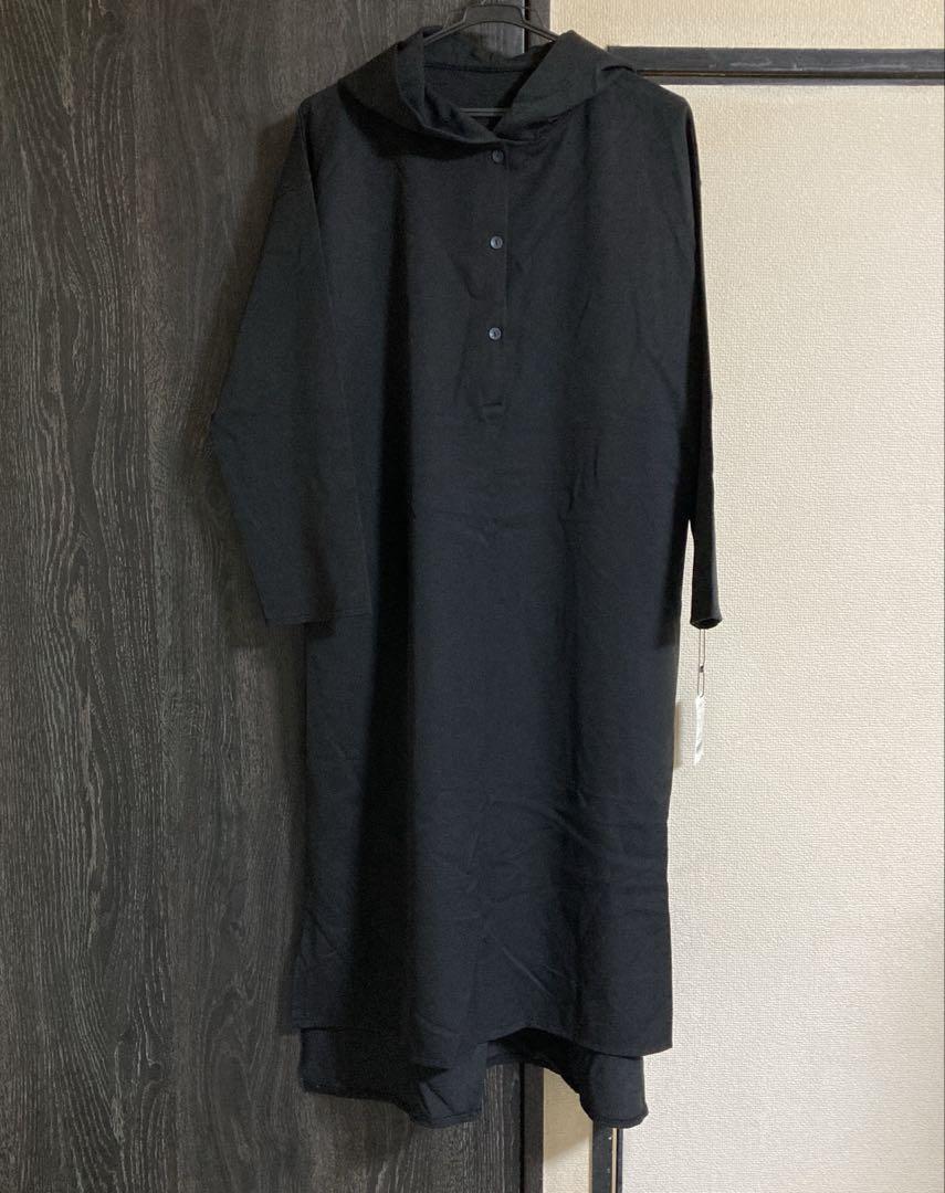 未使用 アンティカ フード 付き ワンピース 4,650円