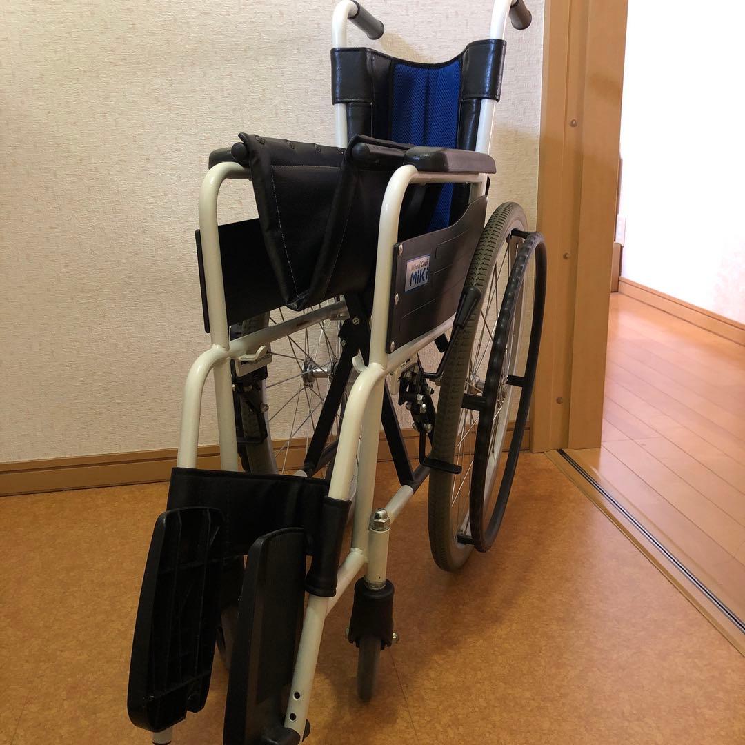 大好評です千葉県 引取り限定価格! 車椅子 miki 介護用 ノーパンクタイヤ used