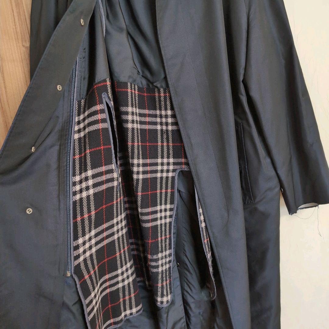 BURBERRY　PRESTAGEコレクション　ロングコート　シルク100％