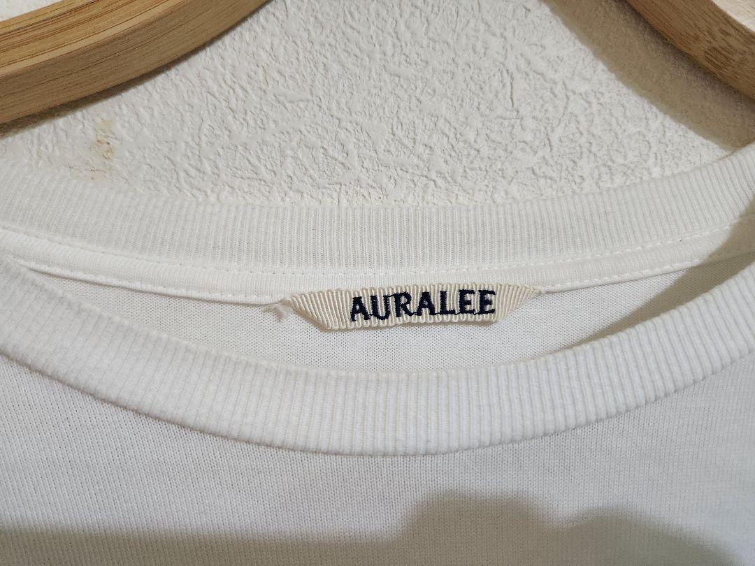 AURALEE　オーラリー　LUSTER PLAITING L/S TEE