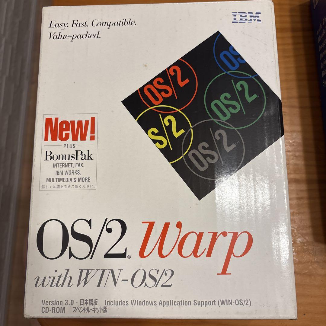 IBM OS/2 Warp with WIN-OS2 and スペシャルキット IBM OS/2 Warp with WIN-OS2 and スペシャルキット - メルカリ