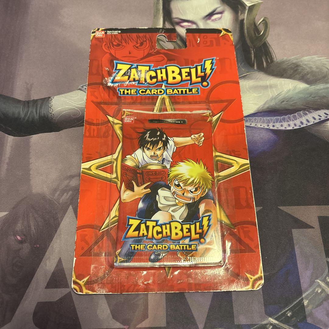 ガッシュベル 英語版 未開封 ブリスター パック ZATCHBELL