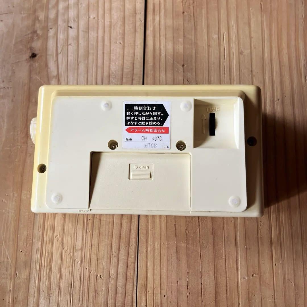 SEIKO セイコー パタパタ時計 昭和レトロ品 ビンテージ QN407