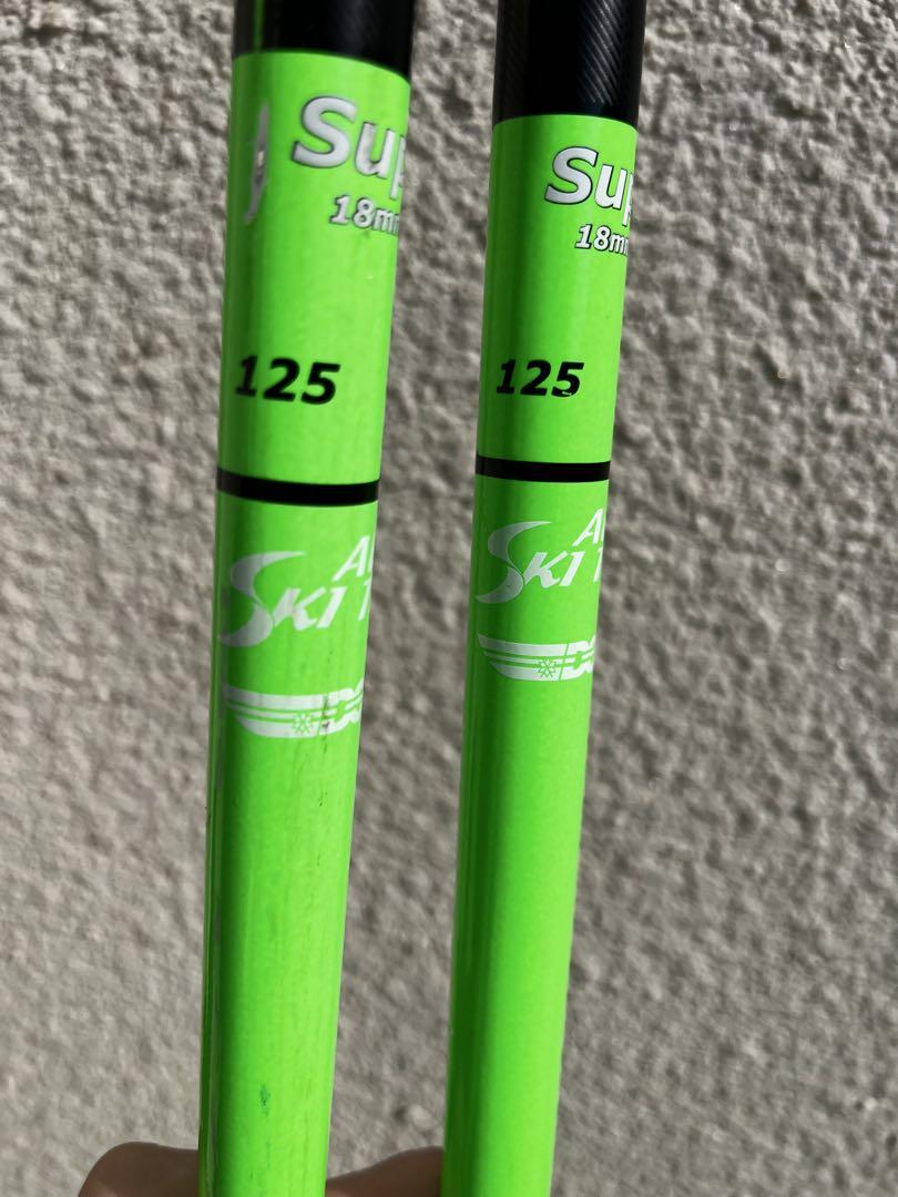 コンパーデル　KOMPERDELL スキー　ストック ポール　競技用125cm