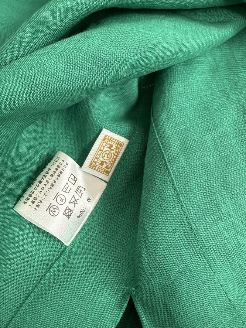 美品　中川政七商店　リネンチェック