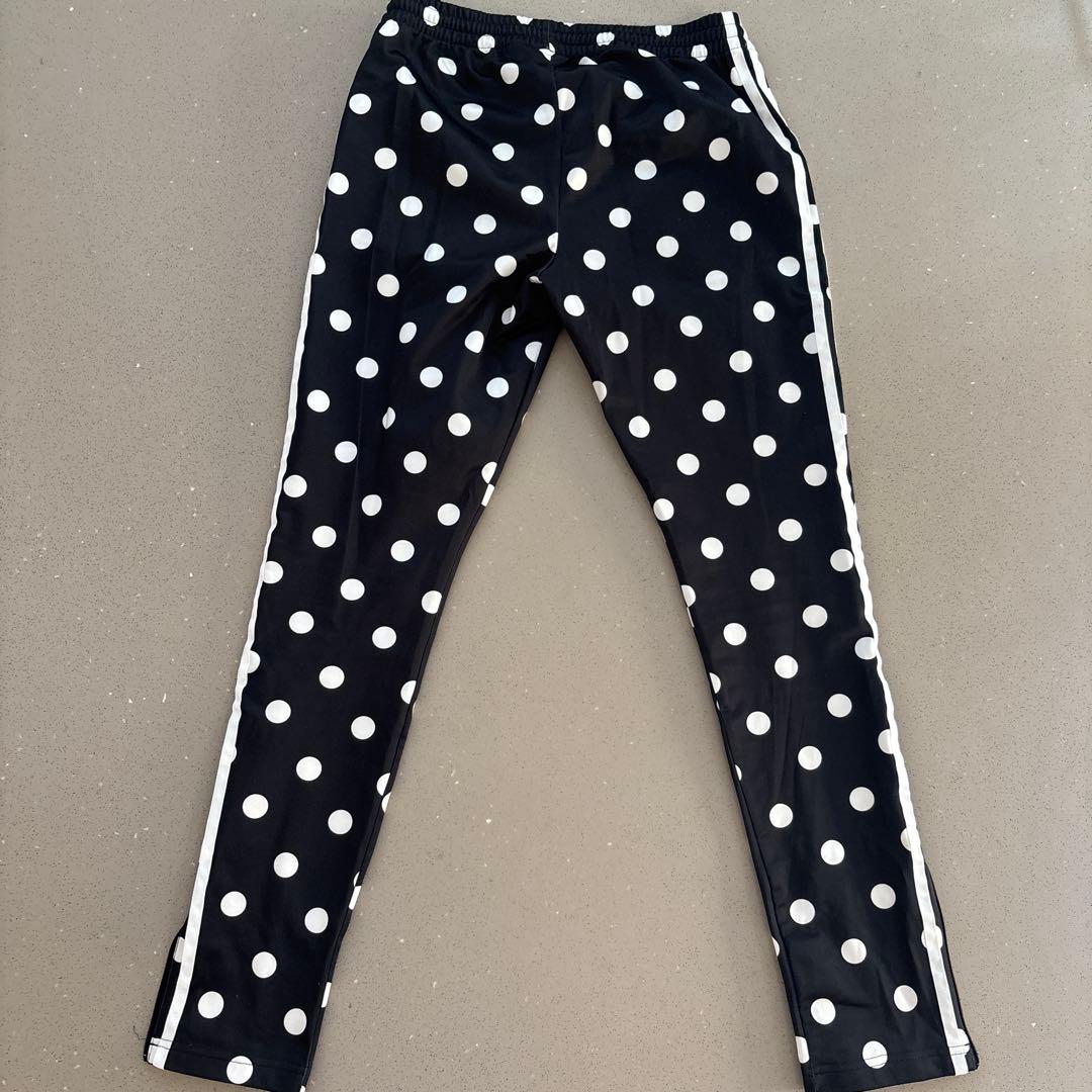 adidas ドット柄 ジャージ J/CON