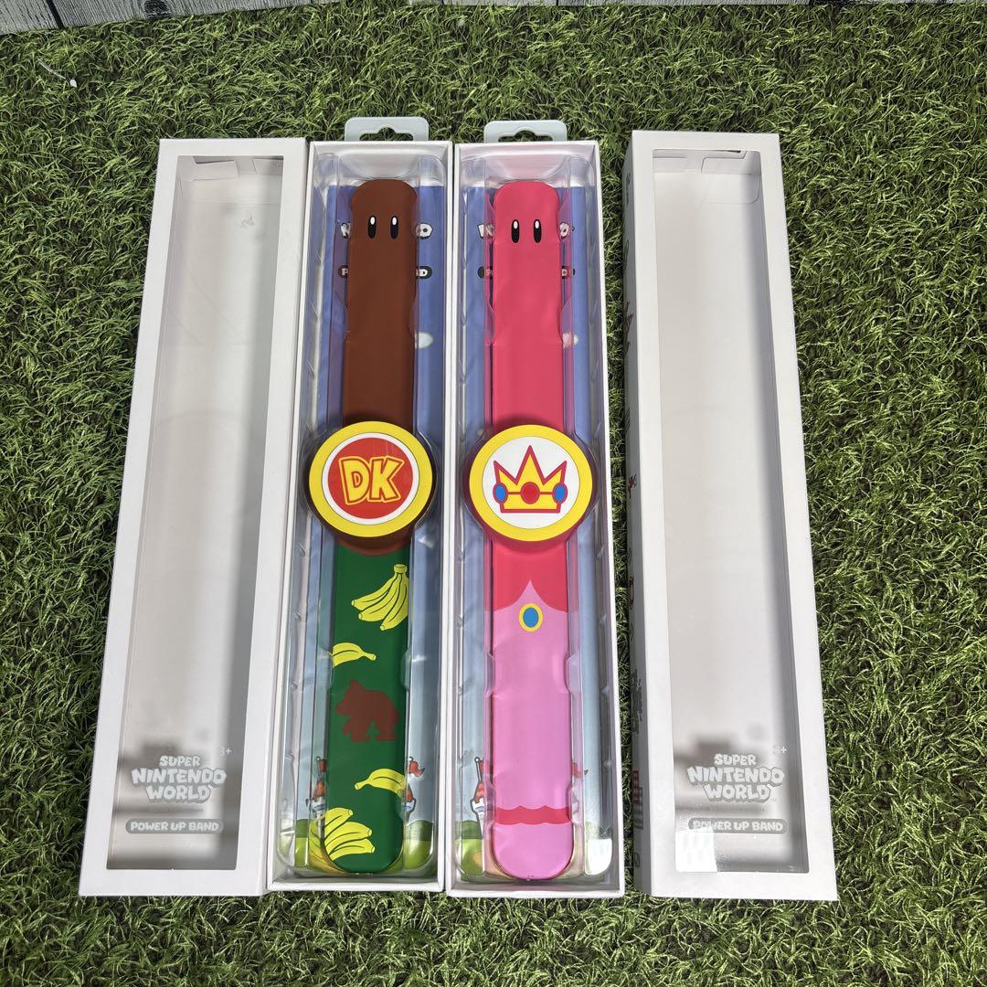 パワーアップバンド　2本セット　ドンキー　ピーチ　ニンテンドーワールド　USJ