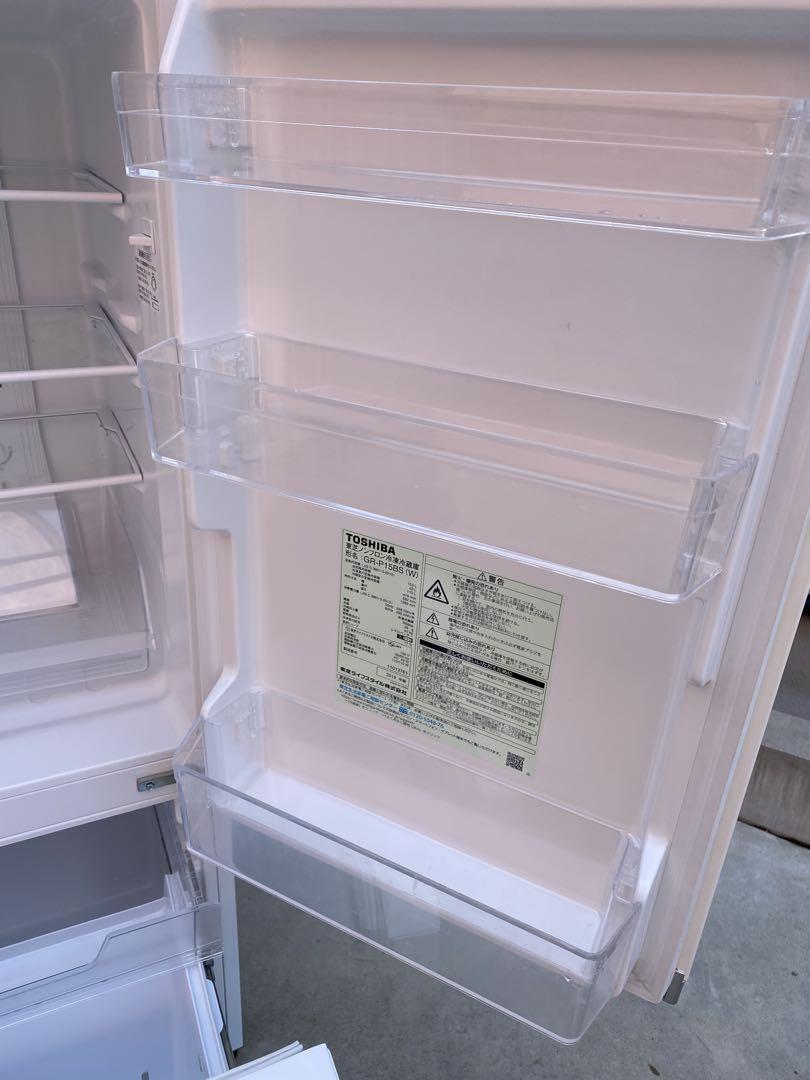 名古屋近郊限定送料設置無料 2019年式東芝冷蔵庫153L