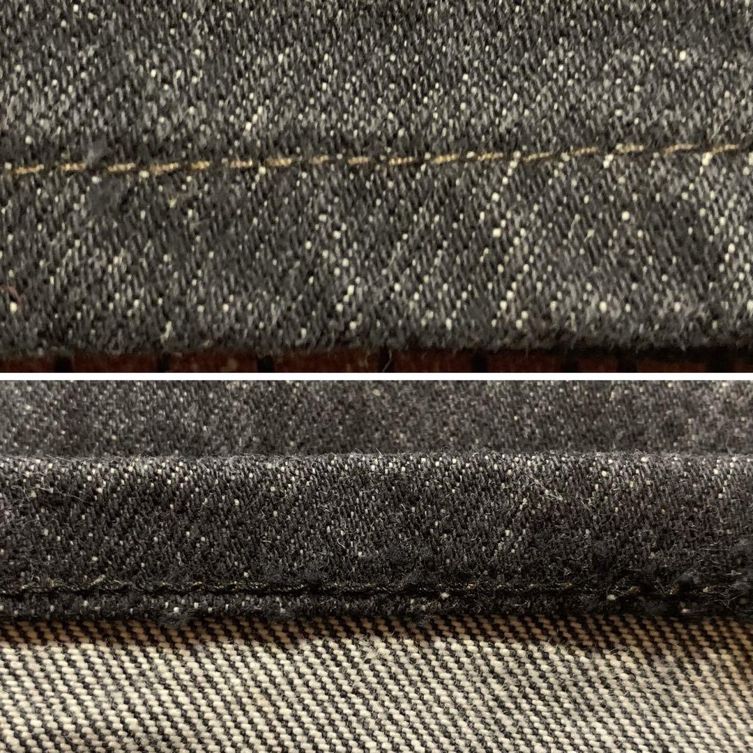 80's Levi's 501 BLACK YARN-DYED 