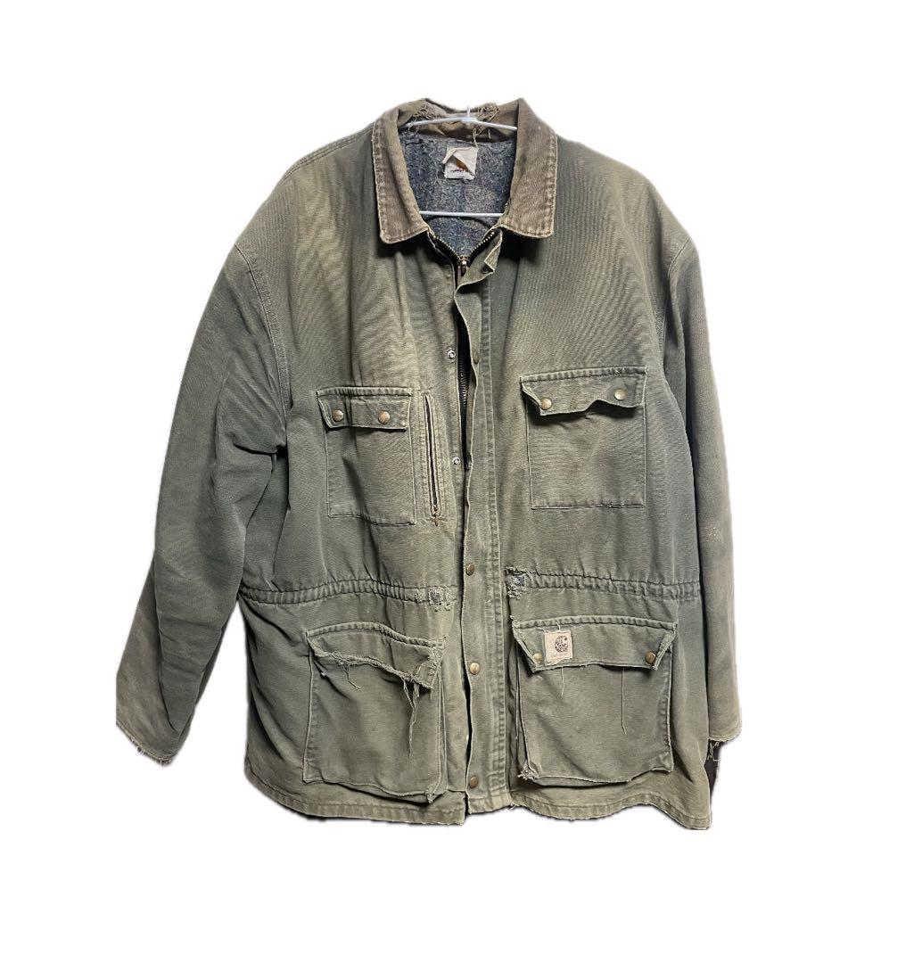 Walls ダックジャケット オリーブグリーン Walls ダックジャケット XL | 古着屋OLDGREEN