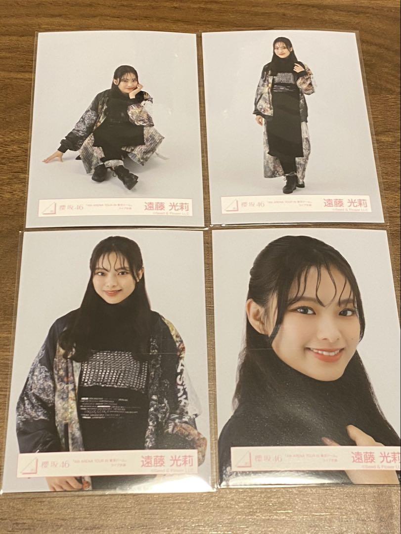 櫻坂46 遠藤光莉 4thアニラ ライブ衣装 直筆サイン入り生写真 櫻坂46 4th YEAR アニラ ライブ衣装 遠藤光莉 ヒキ - メルカリ
