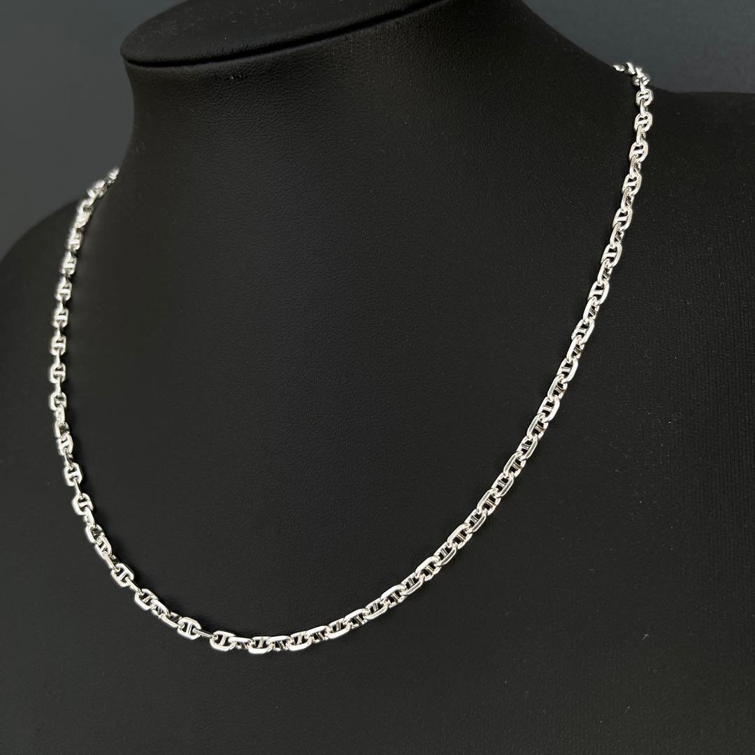 シルバー925 アンカーチェーン マリーナチェーン ネックレス シルバー925 アンカーチェーン マリーナチェーン ネックレス