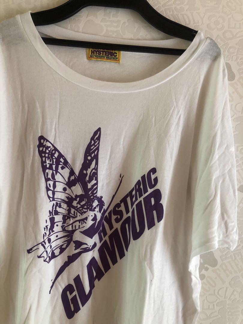 ヒステリックグラマーバタフライTシャツ