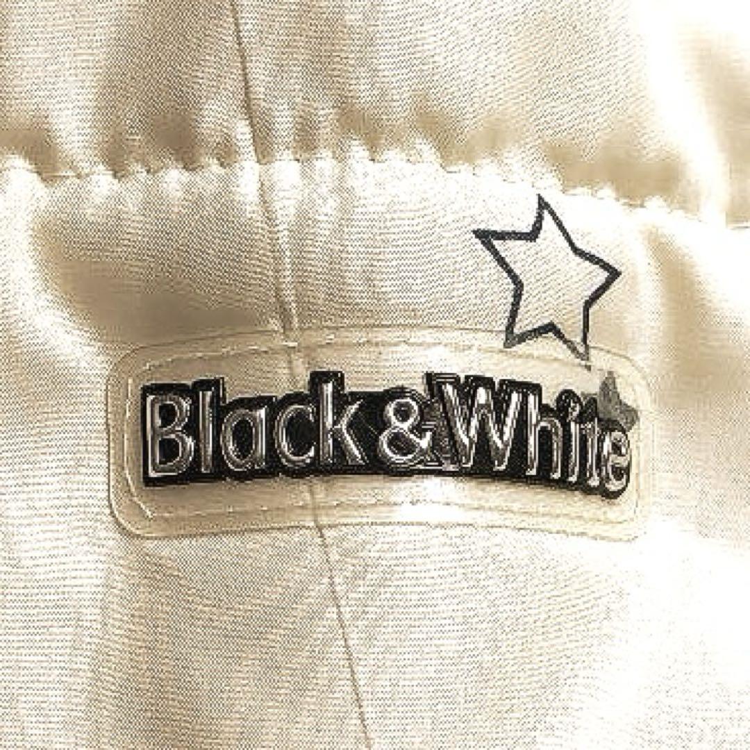 未着用】Black & White ♡レディース 2Way アウター Lサイズ
