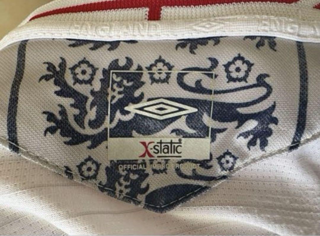 【希少】イングランド代表 Umbro 長袖ユニフォーム　Sサイズ