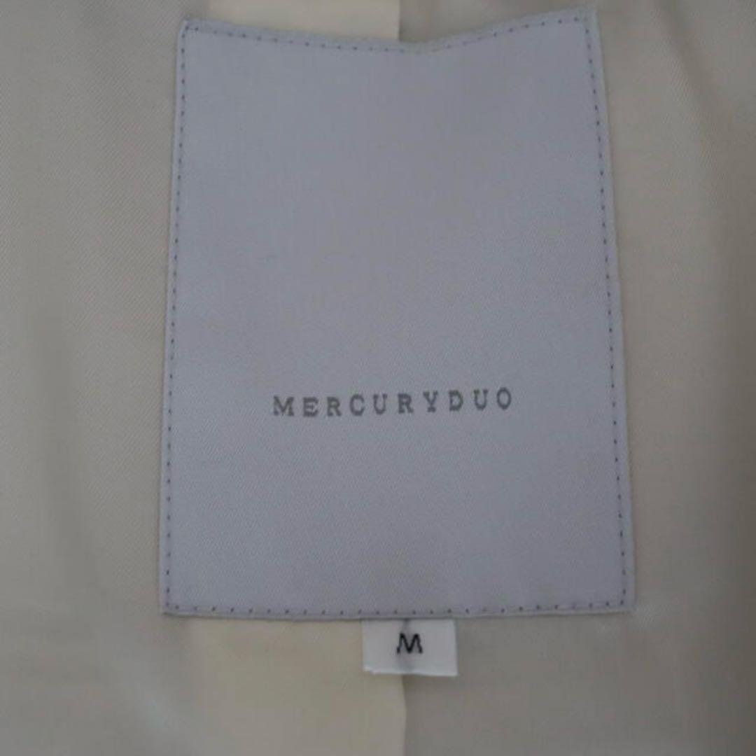 マーキュリーデュオ ダッフルコート ホワイト フォックス ファー マーキュリーデュオ ダッフルコート ホワイト フォックス ファー