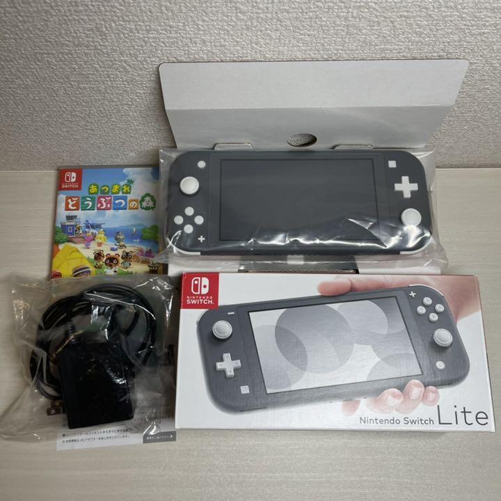 新作再入荷 Nintendo Switch Lite グレー あつまれどうぶつの森 aItD6-m33864568876 定番新作