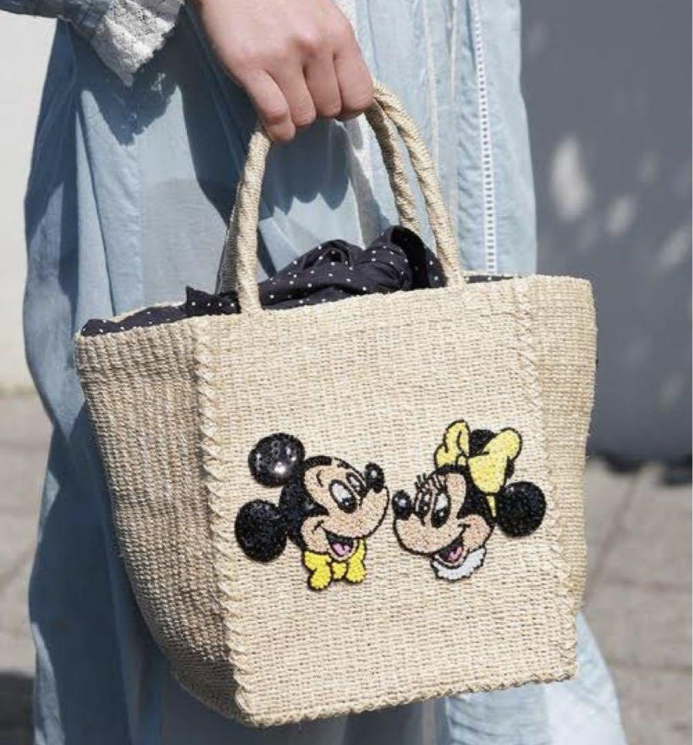 ミッキーの「刺繍かごバック」について。 | 日々是甘露2