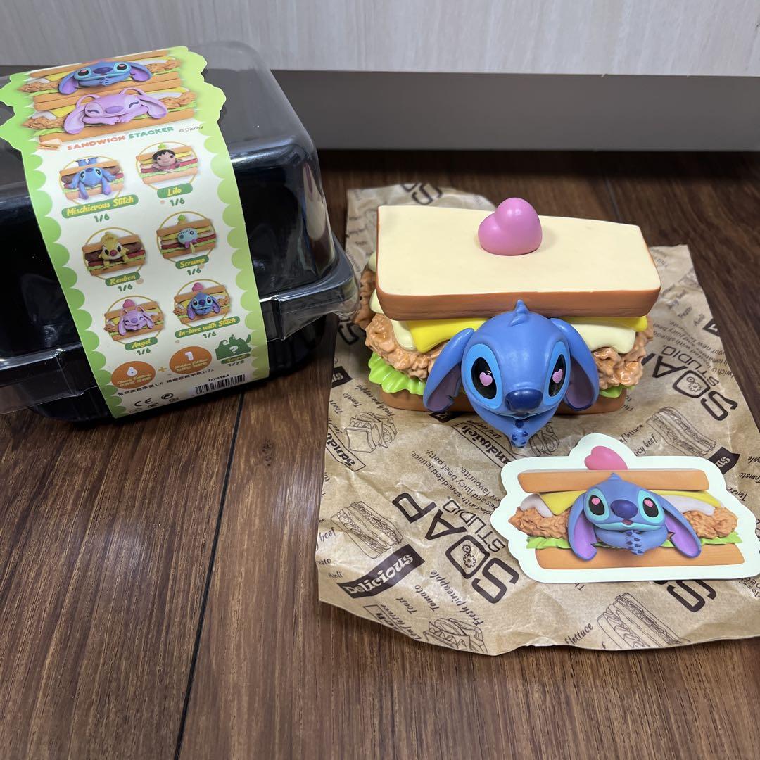 リロアンドスティッチ サンドイッチ スタッカー　シークレット 新品】リロアンドスティッチ サンドイッチ スタッカー - メルカリ