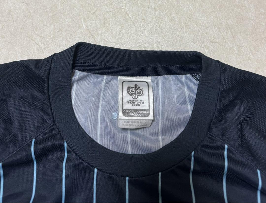 adidas アルゼンチン代表　2006 ゲームシャツ　トレーニングシャツ　短丈