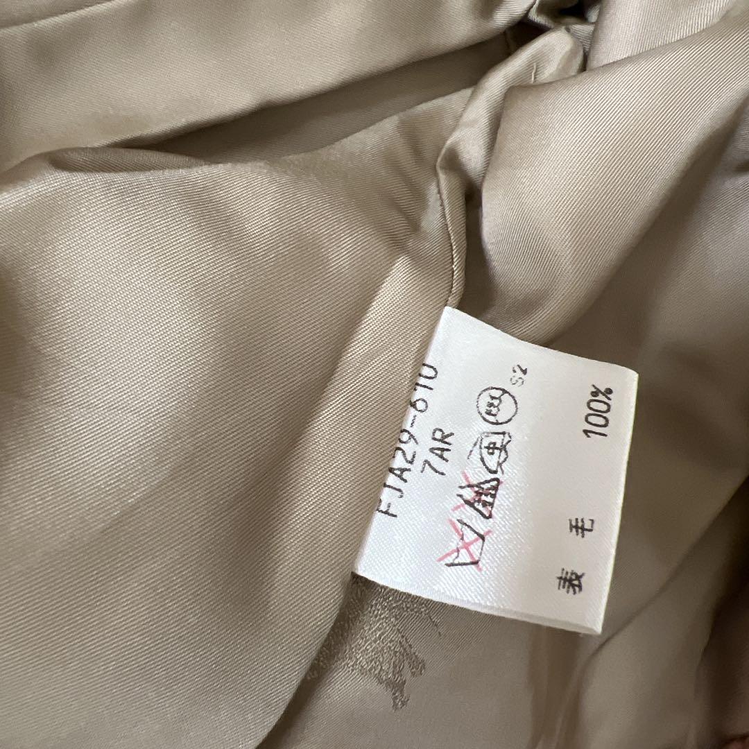 バーバリー　BURBERRY ダブルボタン　ジャケット　ベージュ シャドウホース