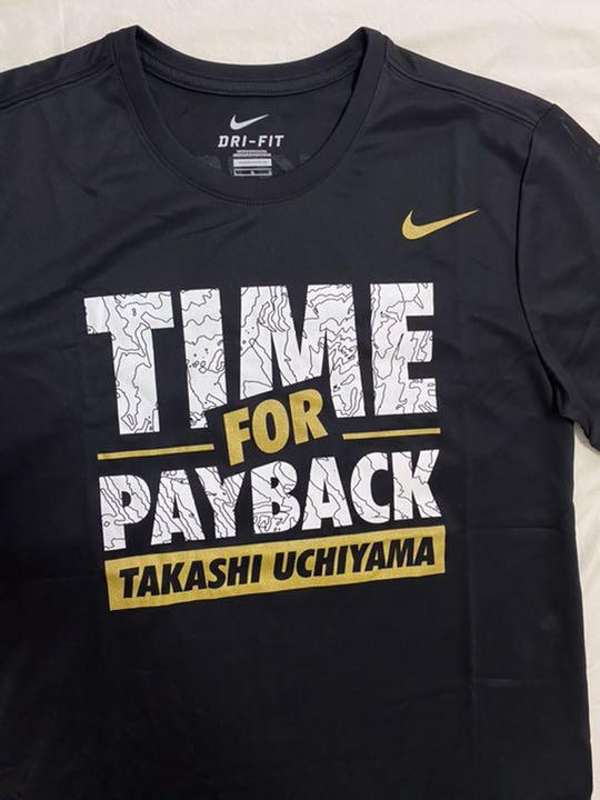 新品未使用 NIKE ナイキ KOD 内山高志 元選手 Tシャツ