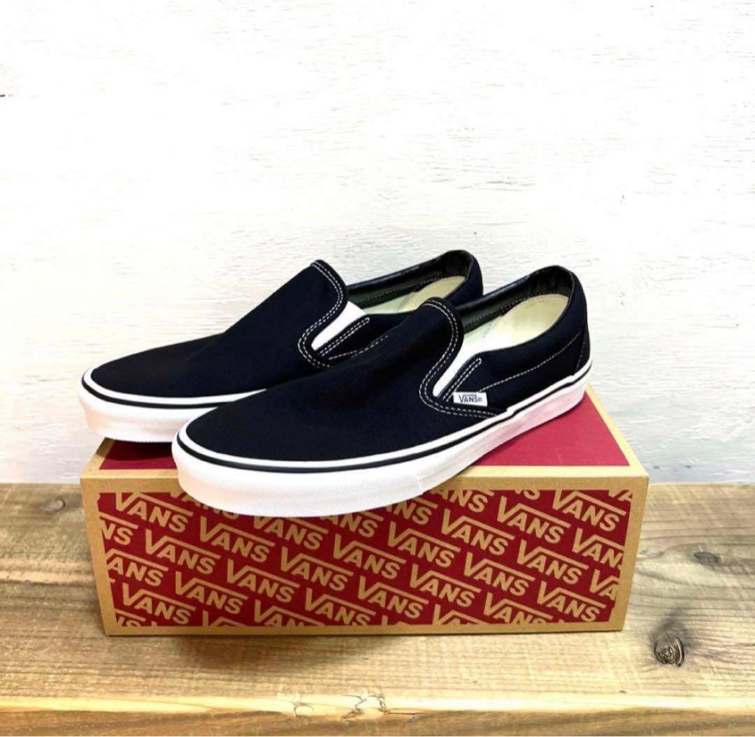 US企画 28.5cm VANS SLIP ON 男女兼用28.5cm VANS