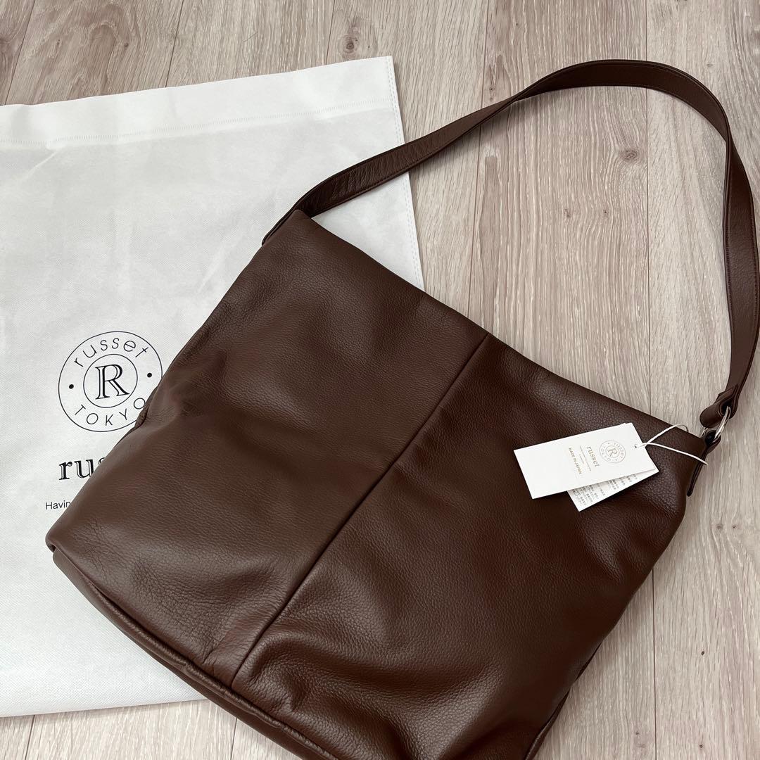 新品　タグ付き　新作　russet ラシット　ショルダーバッグ　ブラウン