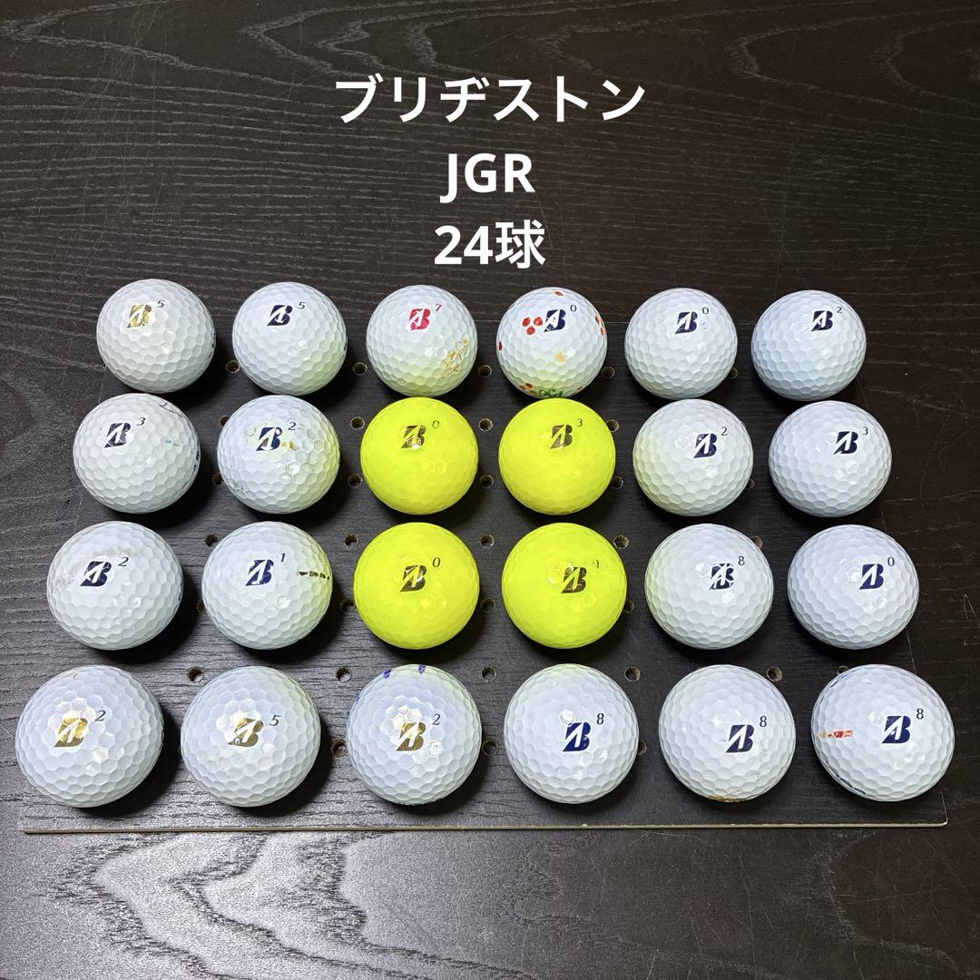 【S12】 ブリヂストン JGR 黄 21年 ロストボール  24球 A14】ブリヂストン JGR 黄 年式混合 ロストボール 24球 - メルカリ
