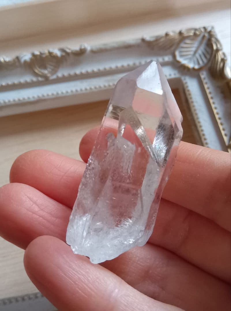 【希少】水晶 原石 美品 【希少】水晶 原石 美品