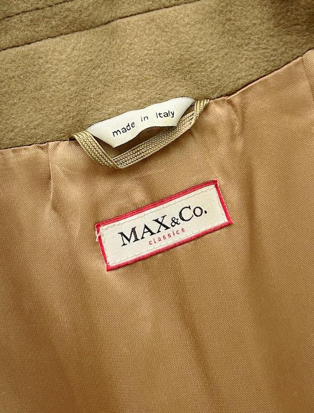 MAX&CO. マックスアンドコー シングル 比翼 チェスターコート