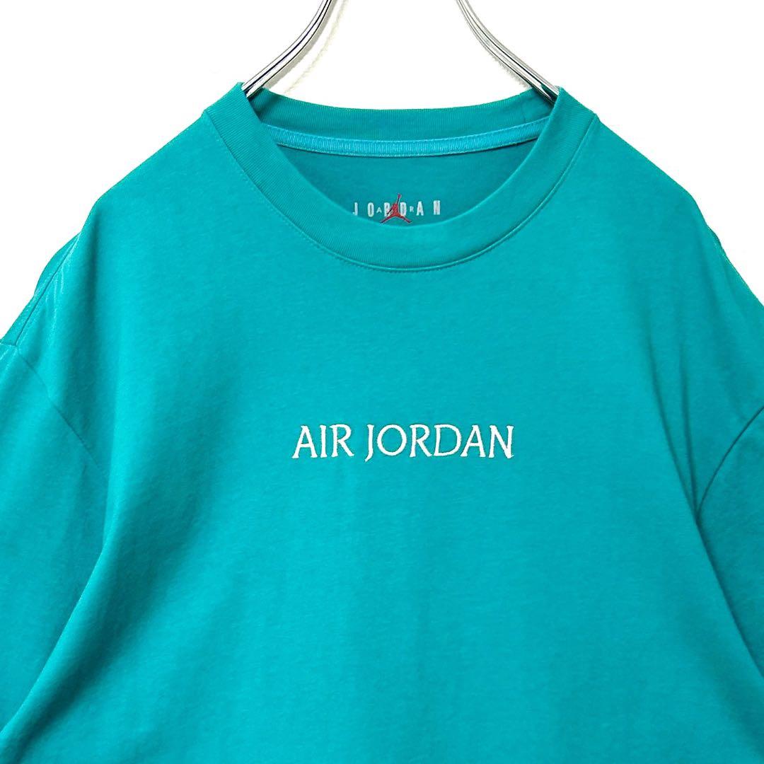 【NIKE】Jordan ティファニーブルー Tシャツ NIKEナイキ JORDANエアジョーダンロゴTシャツXL ティファニー