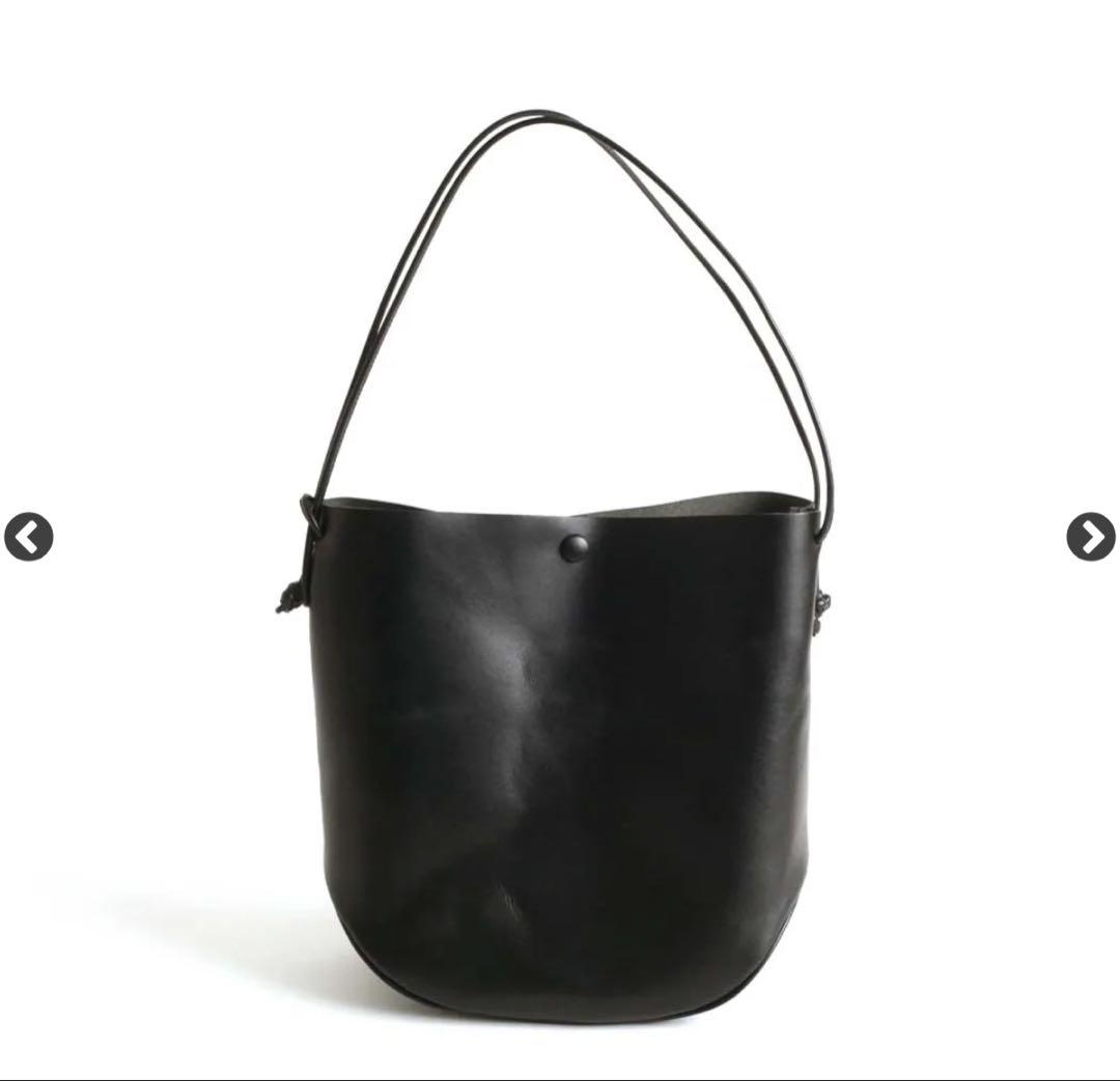 完売 MARROW LEATHER CRADLE ショルダーバッグ 黒 完売 MARROW LEATHER CRADLE ショルダーバッグ 黒