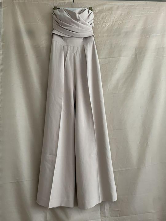 H193 LAGUNAMOON LADYクロスベアパンツドレス