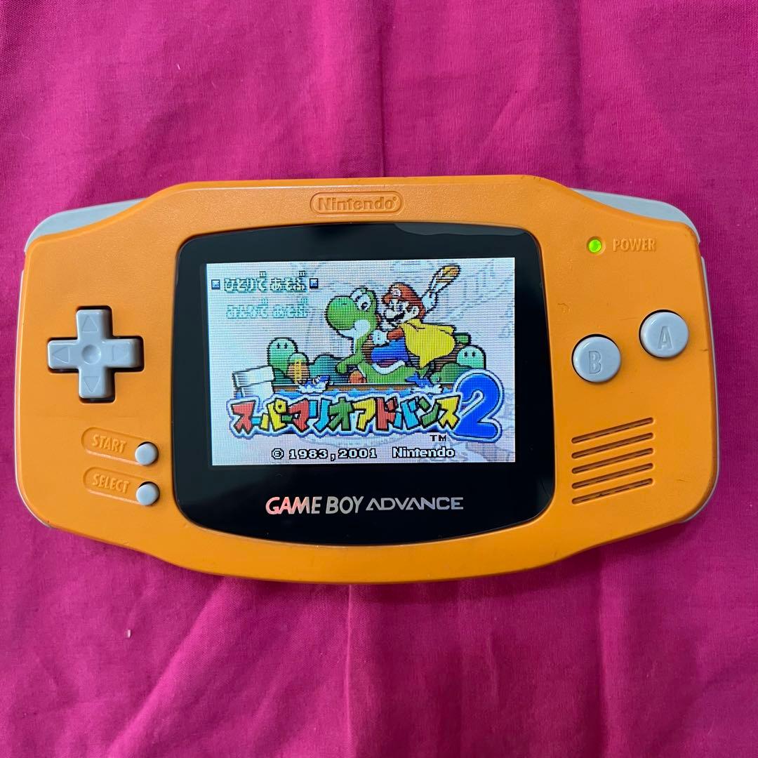 任天堂　ゲームボーイアドバンス　オレンジ！