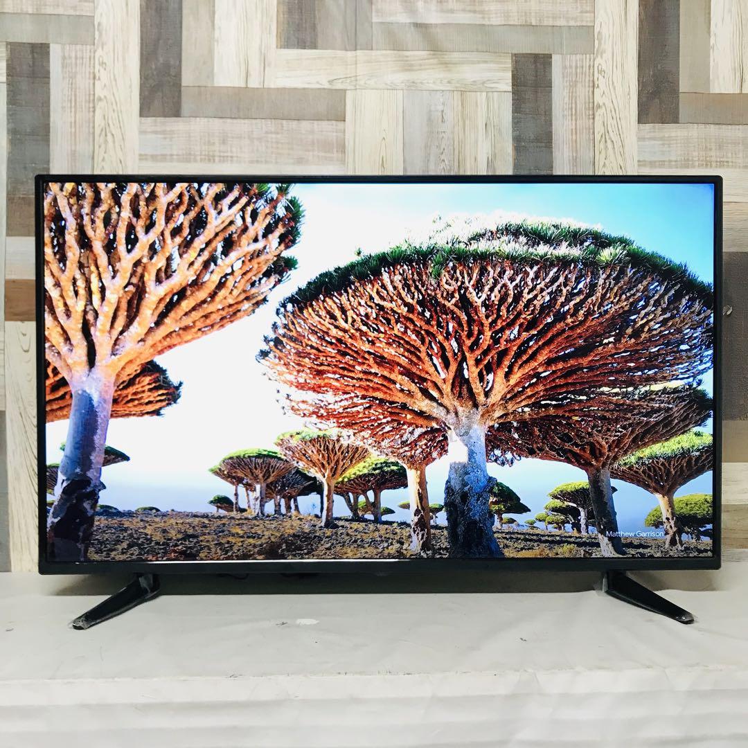 即日受渡❣️全国送料込50型4K東芝メインボード採用Wチューナー裏番組録画