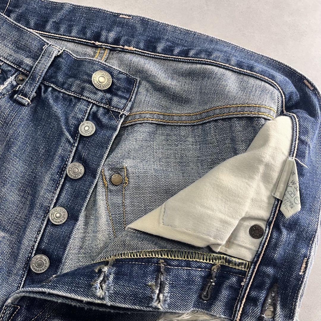 LEVI’S 501xx BIGE 赤耳 リーバイス グランジデニム 55501